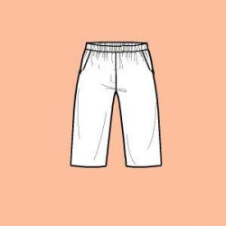 Pants - elastic-waist for babies